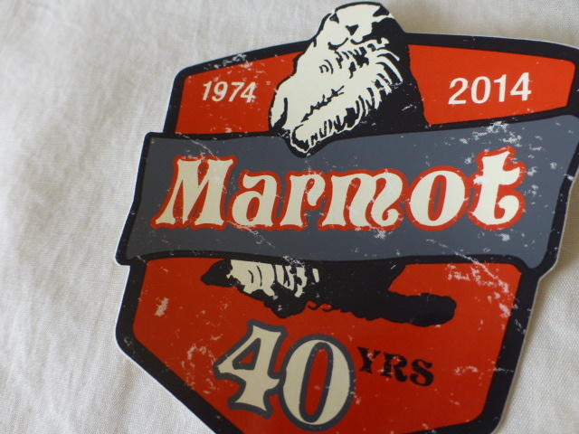 マーモット Marmot 40YRS ステッカー 40YRS Marmot マーモット 1974-2014 マーモット Marmot marmotの画像7