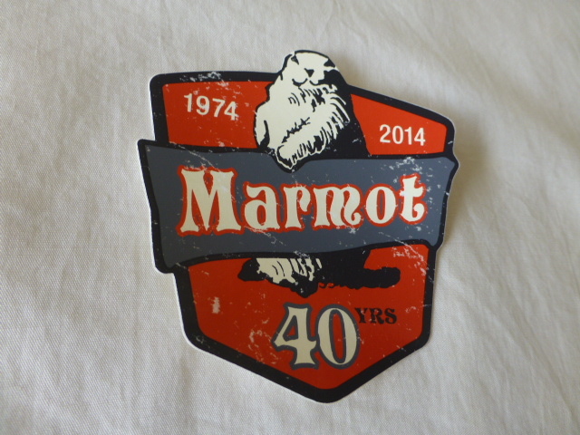 マーモット Marmot 40YRS ステッカー 40YRS Marmot マーモット 1974-2014 マーモット Marmot marmotの画像8