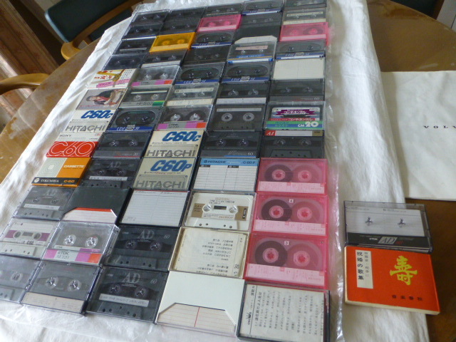 かなり前の中古 カセットテープ ミュージックテープ 60本＋おまけ_画像2