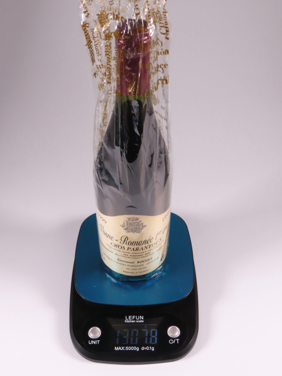 未開栓 Emmanuel ROUGET エマニュエル ルジェ ヴォーヌ ロマネ クロパラントゥ 1999年 750ml フランス ブルゴーニュ 赤 ワインの画像10