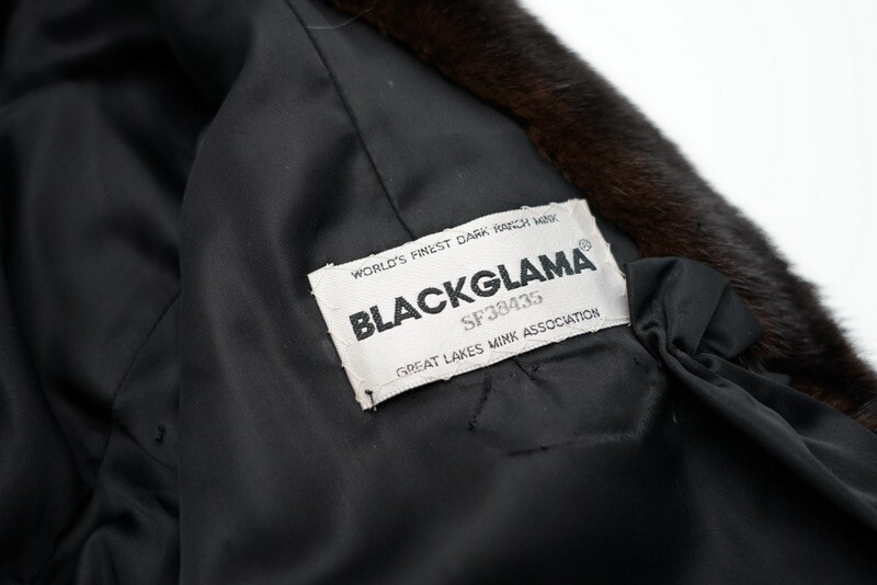 GP5330＝ブラックグラマ/BLACKGLAMA マホガニーミンク MG Sable FUR*ファーコート/ファージャケット 最高級毛皮 MINK リアルファ― sizeF_画像7