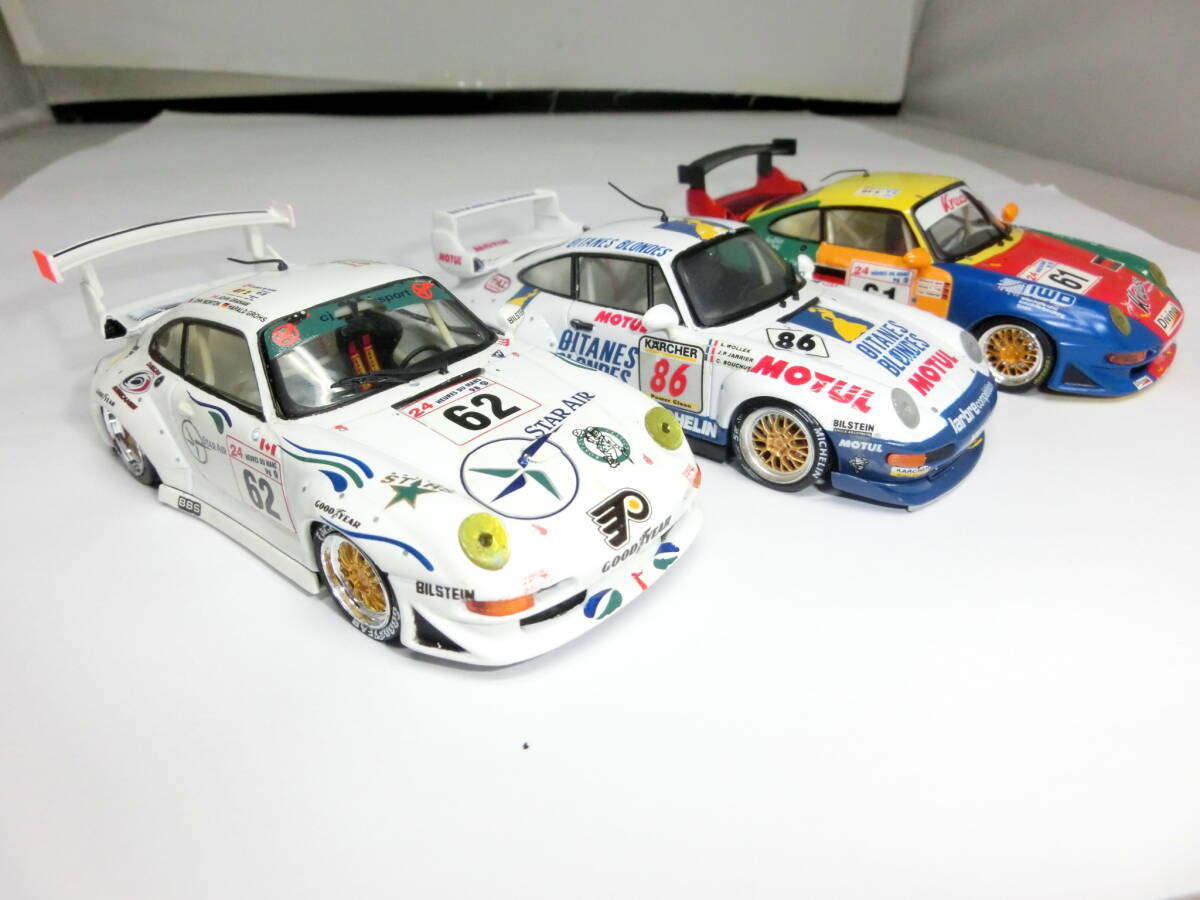 ビテス 1/43 PORSCHE 911 GT2 LM ３台 2_画像3