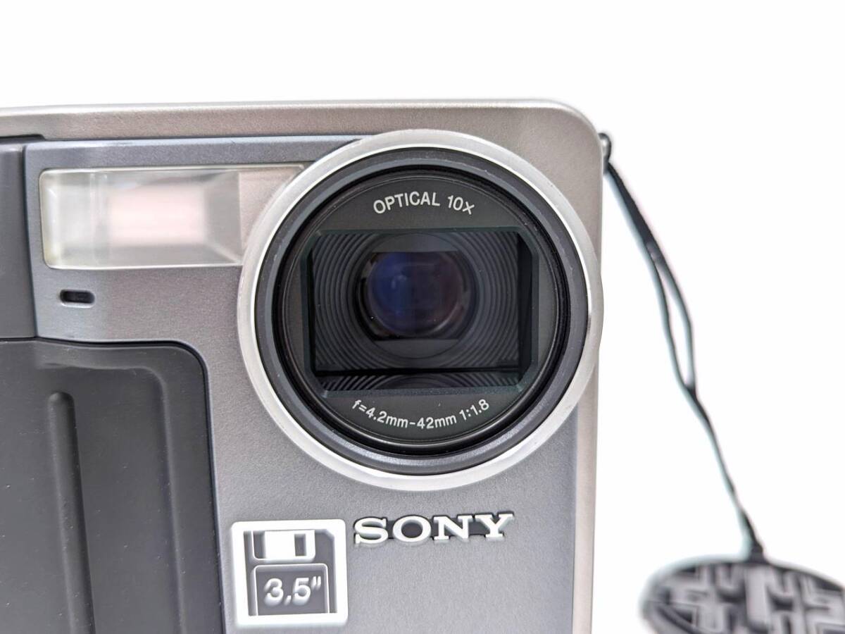 ★☆ 中古 良品 動作確認/点検清掃済 SONY ソニー Digital Mavica MVC-FD7 S-984-30☆★の画像5