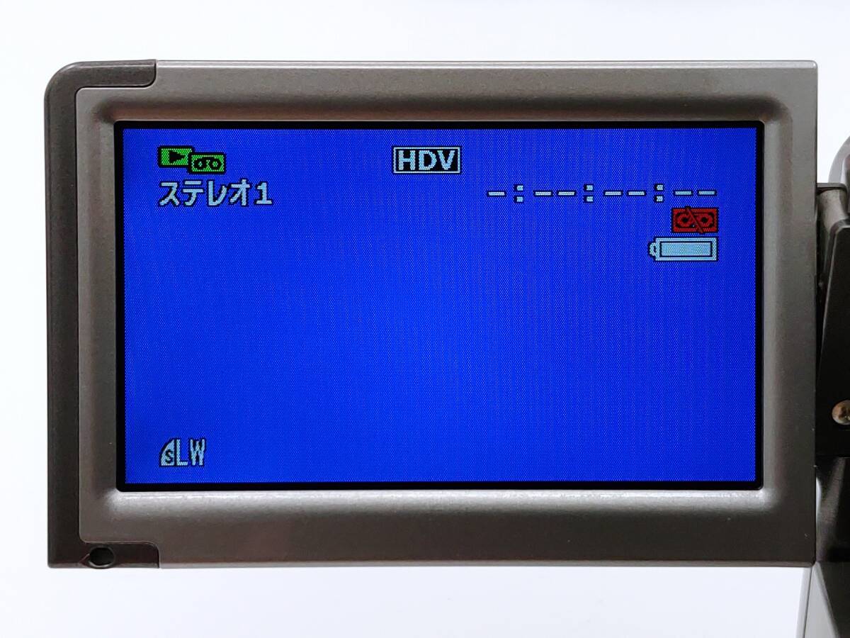 ★☆miniDV/HDVテープのダビングに最適！ 中古 良品 動作確認/点検清掃済 Canon キャノン デジタルビデオカメラ iVIS HV10 S-1020-9☆★_画像10