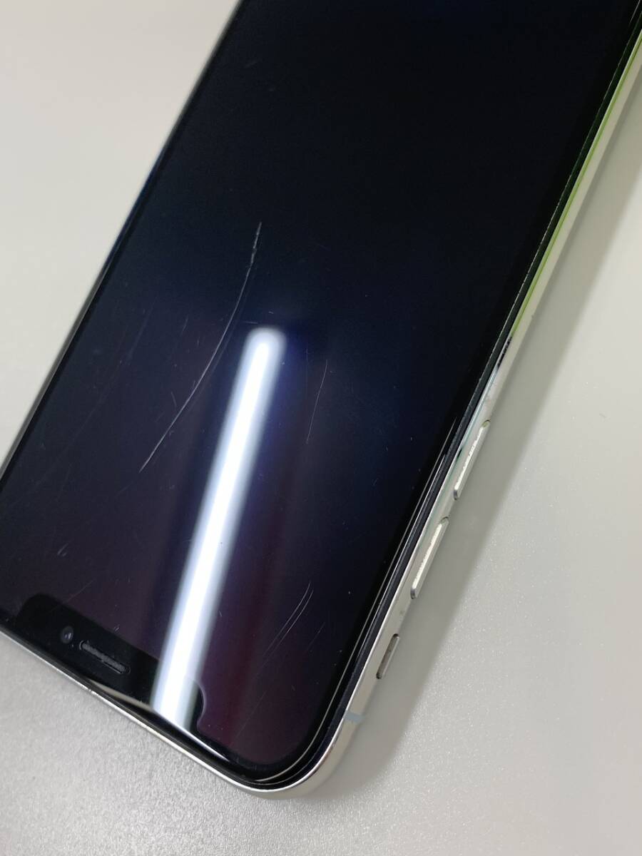 ★バッテリー新品 iPhone X 64GB SIMロック解除済み 最大容量100% 格安SIM可 docomo ○ MQAY2J/A シルバー WD0931 2_画像10