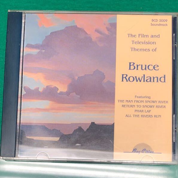 BRUCE ROWLAND FILM & TELEVISION THEMES 映画音楽集CD スノーリバー／輝く大地の果てに (1982) ほか_画像1