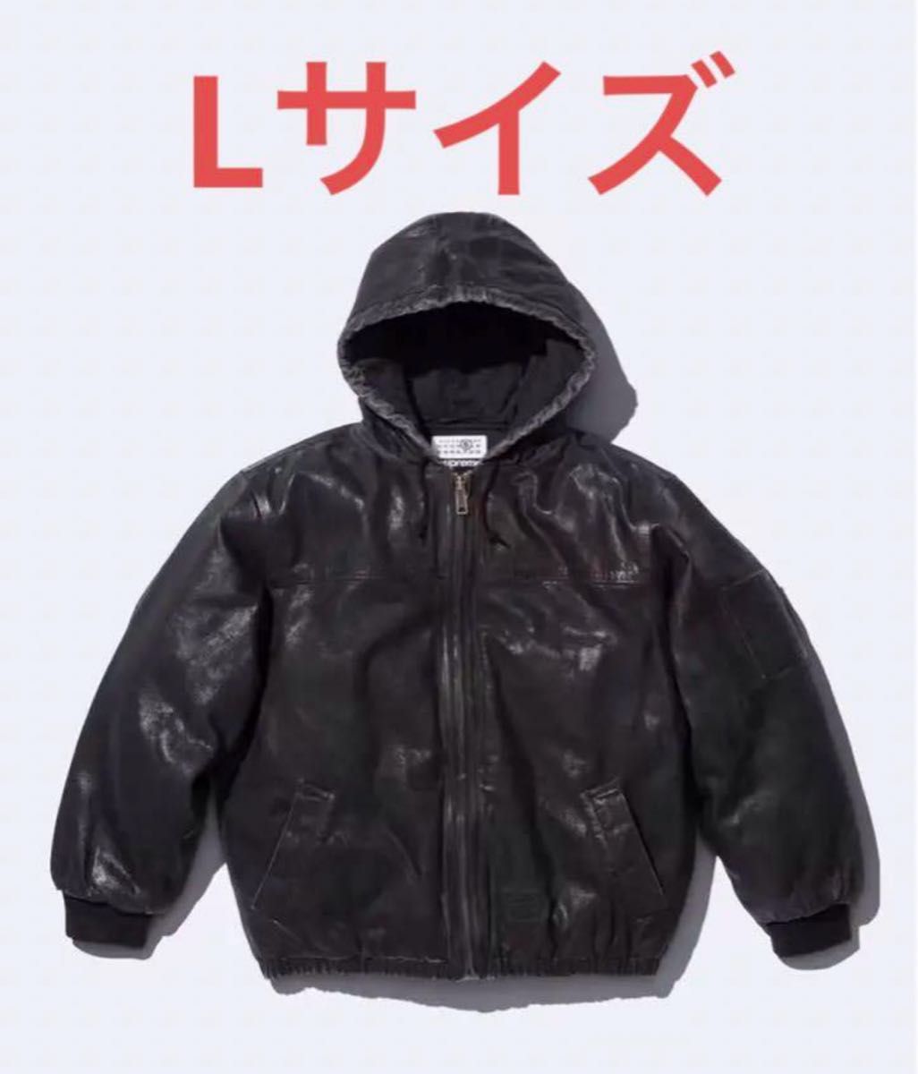 Supreme MM6 Foil Hooded Work Jacket シュプリーム　マルジェラ　ワークジャケット　ブラック