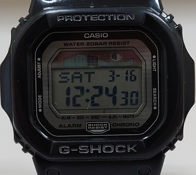 CASIO G-SHOCK デジタル 腕時計 GLX-5600 黒