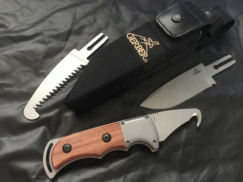 GERBER FREEMAN EXCHANGE A-BLADE ガーバー フリーマン エクスチェンジ ハンター キャンプナイフ 未使用品の画像3