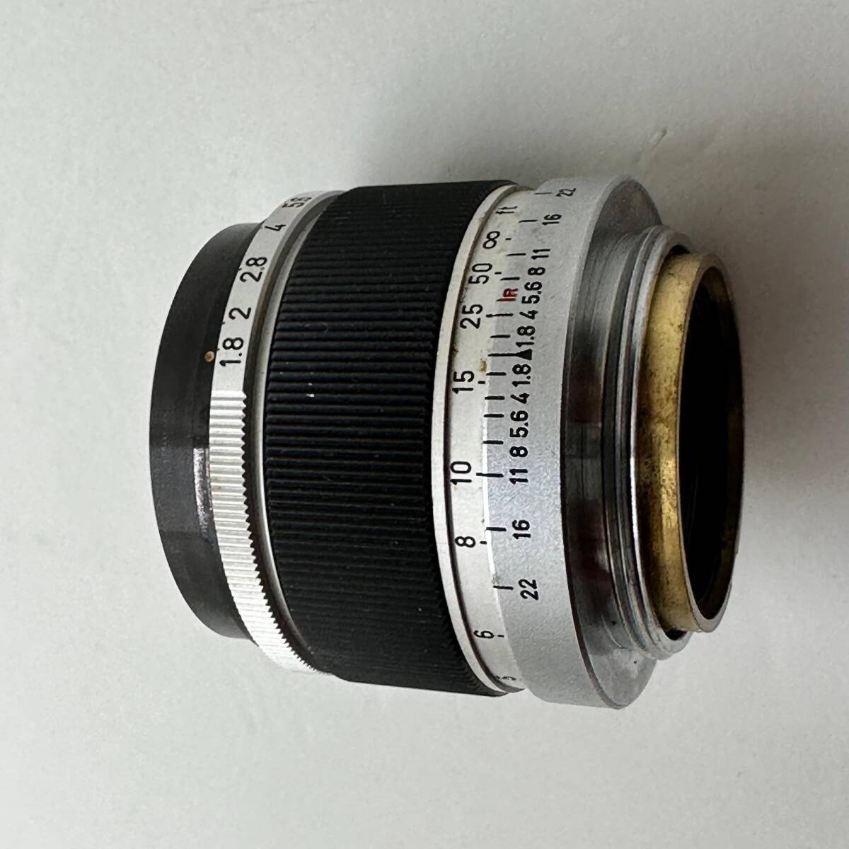 Canon キヤノン CANON LENS 50mm f:1.8 L39マウント 単焦点レンズ ジャンク_画像4