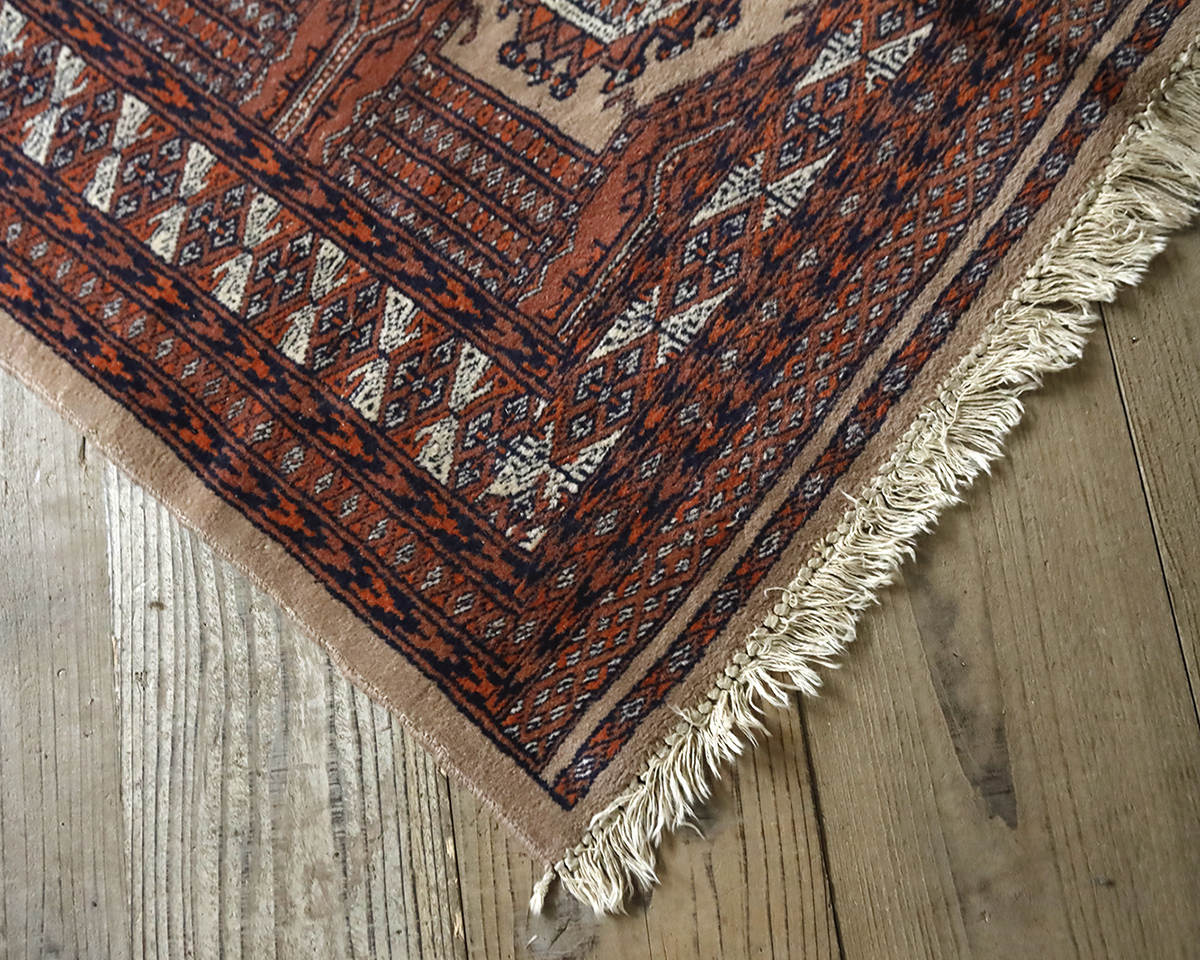 ak00140 ベルギー*アンティークラグ* カザフスタン ウールラグ 手織り絨毯 トライバルラグ モロッコラグ キリムラグ カーペット 幾何学模様_画像6