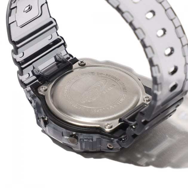 国内正規品 新品未使用 BEAMS 別注 G-SHOCK DW-5600BEAMS20-8JR ブラック スケルトン 黒 透明 ビームス Gショック CASIO カシオ 腕時計の画像6