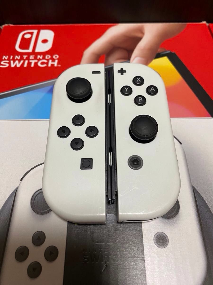 ソフト付き！ Nintendo Switch 有機elモデル ホワイト