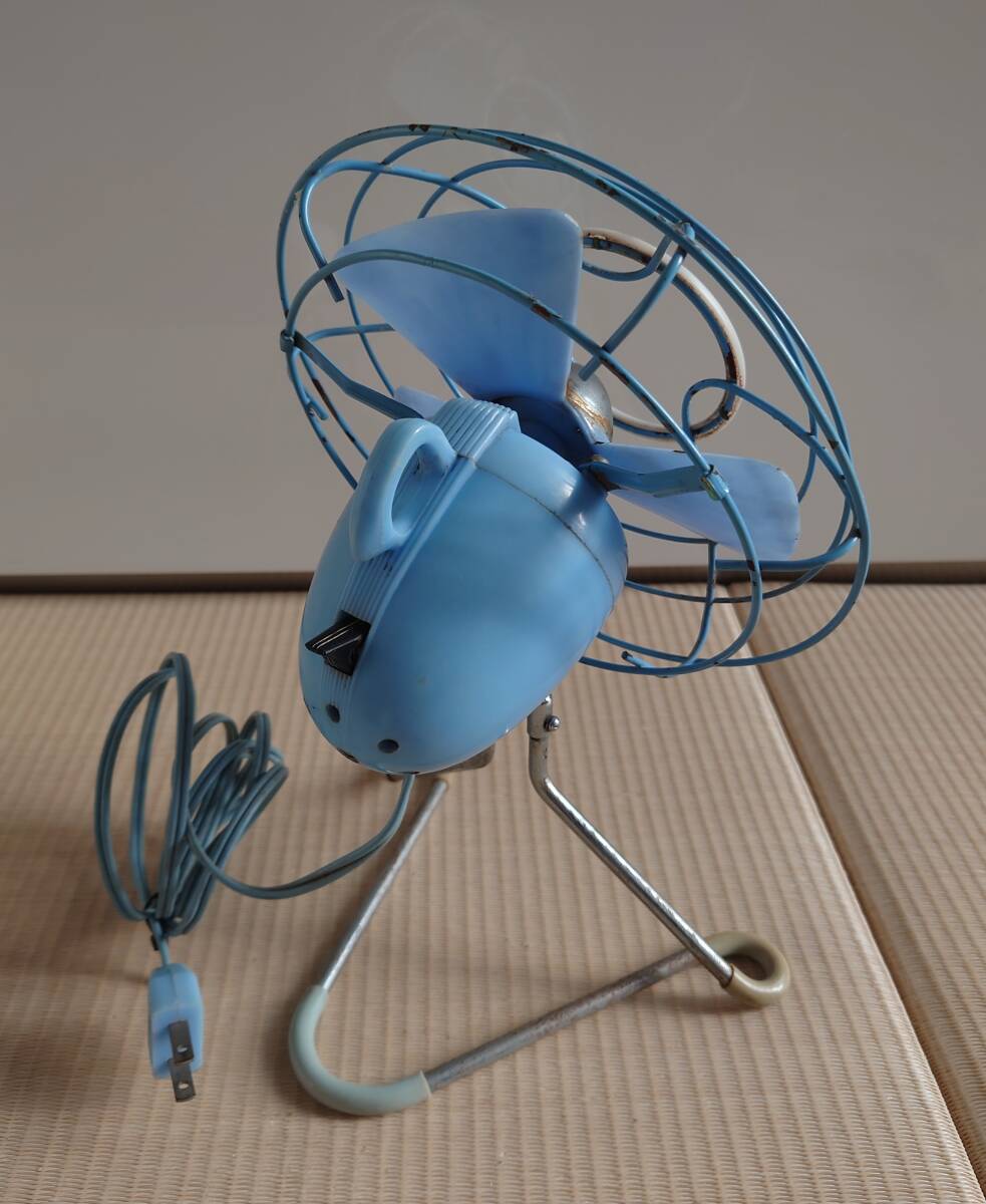 ◆昭和レトロ　駿河電機　小ぶりの扇風機　home pet◆_画像3