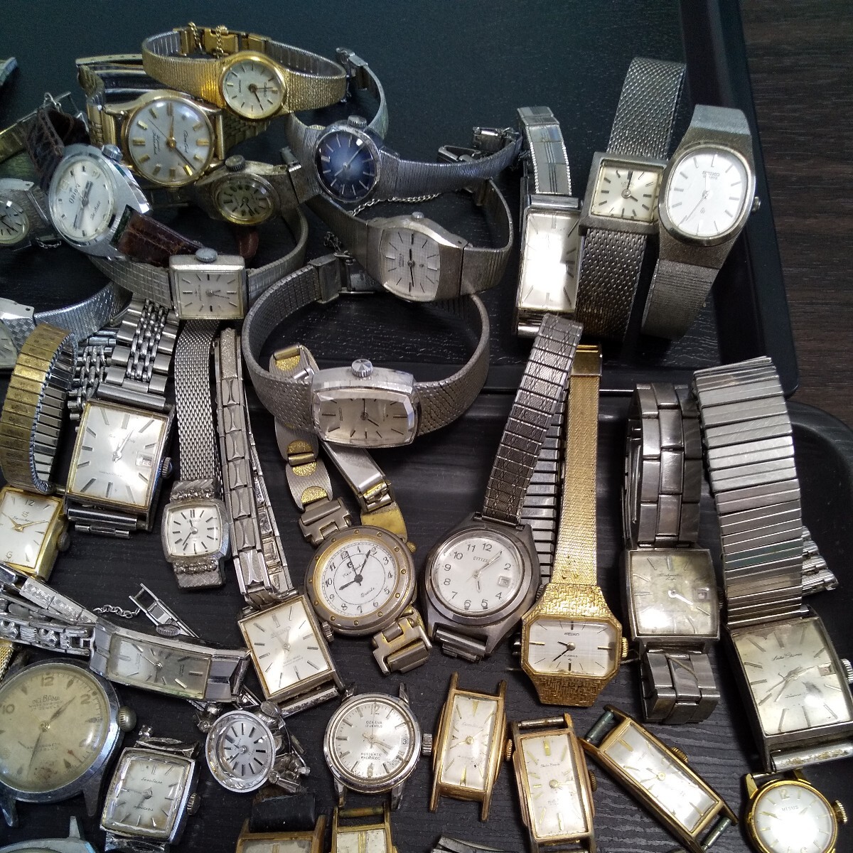 年代物腕時計まとめて SEIKO CITIZEN ORIENT TIMEX など合計100個 レトロ アンティーク ヴィンテージ_画像10
