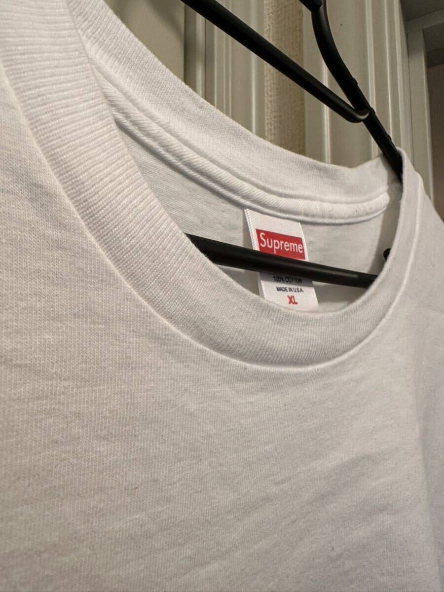 XL Supreme Futura Logo Tee JUSTICE FOR ALL White XLarge XL Supreme Futura Logo Tee JUSTICE FOR ALL White XLarge