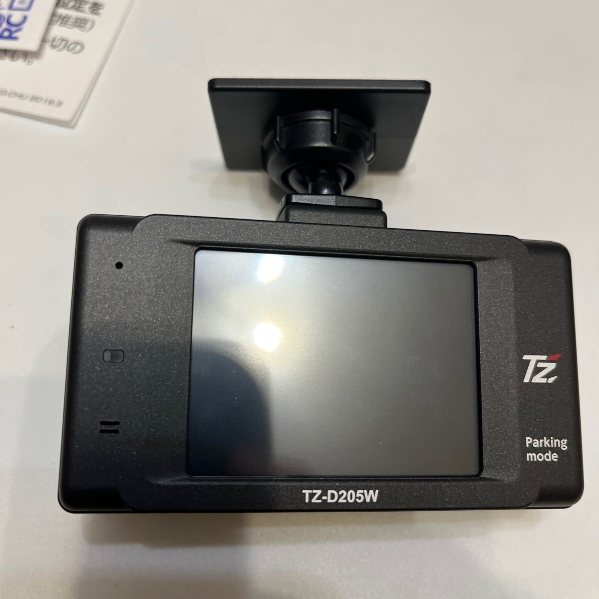 中古美品 前後２カメラドライブレコーダー TZ-D205W microSDカード16GB  の画像5