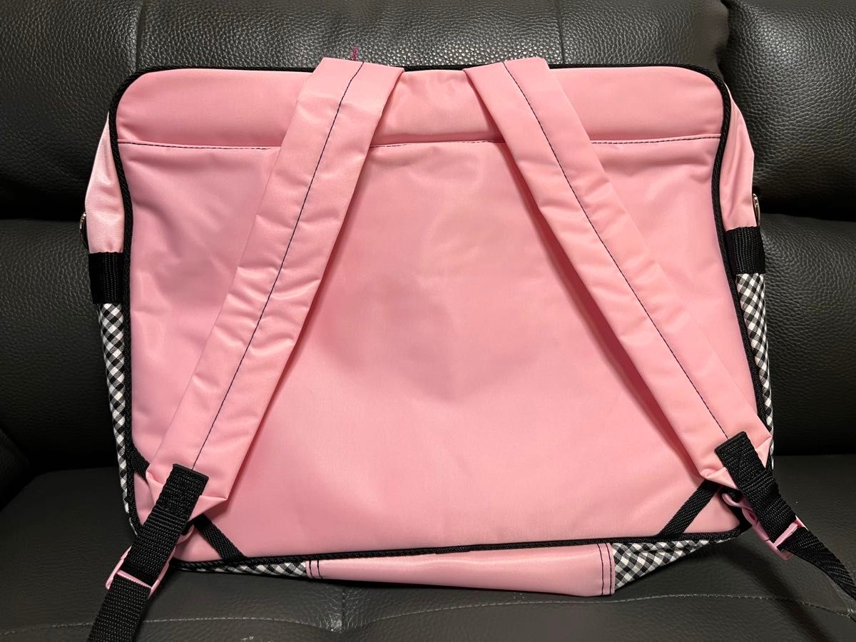 メゾピアノ 新品タグ付 3WAYスクエアバッグ レッスンバッグ メゾピアノ 新品タグ付 3WAYスクエアバッグ レッスンバッグ