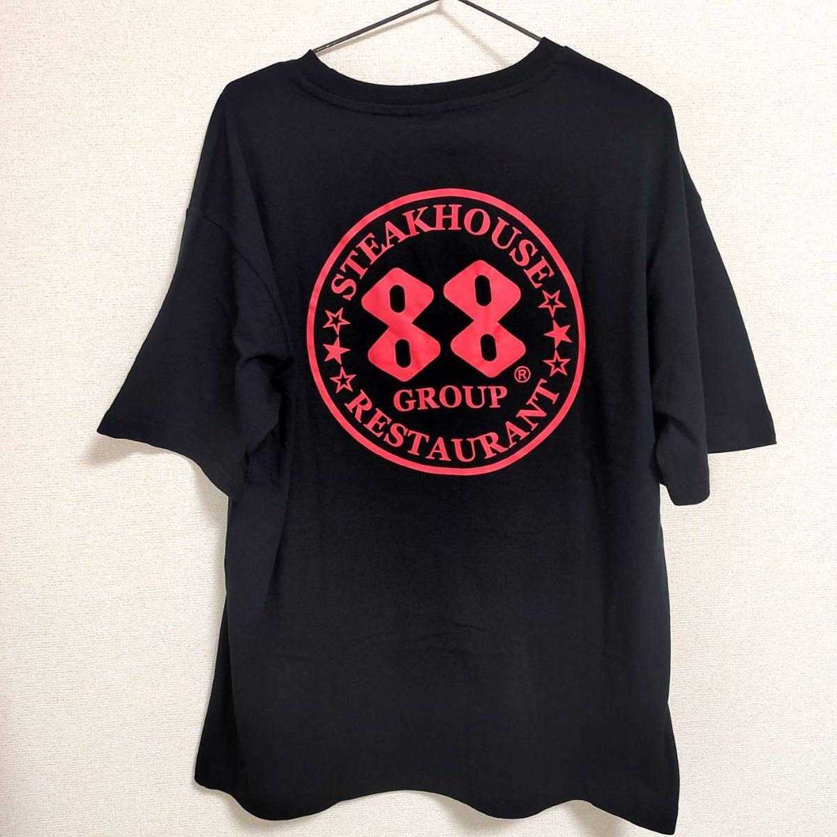 【新品】沖縄限定　LLサイズ　老舗ステーキハウス　ステーキ88 オリジナルtシャツ　男女兼用　ユニセックス　半袖　夏　海 Tシャツ