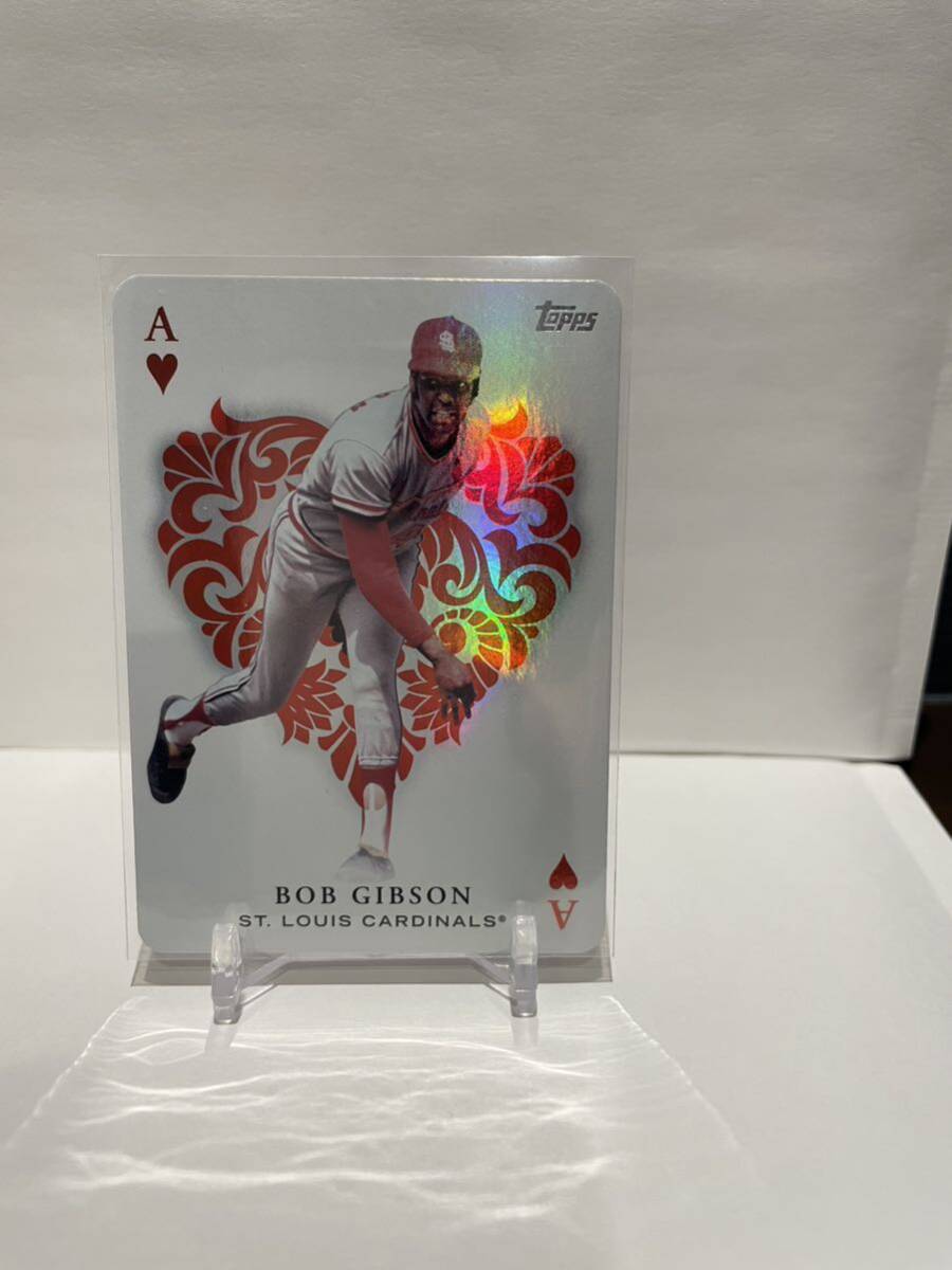 2023 topps series1 baseball insert all aces インサート Bob Gibsonの画像1