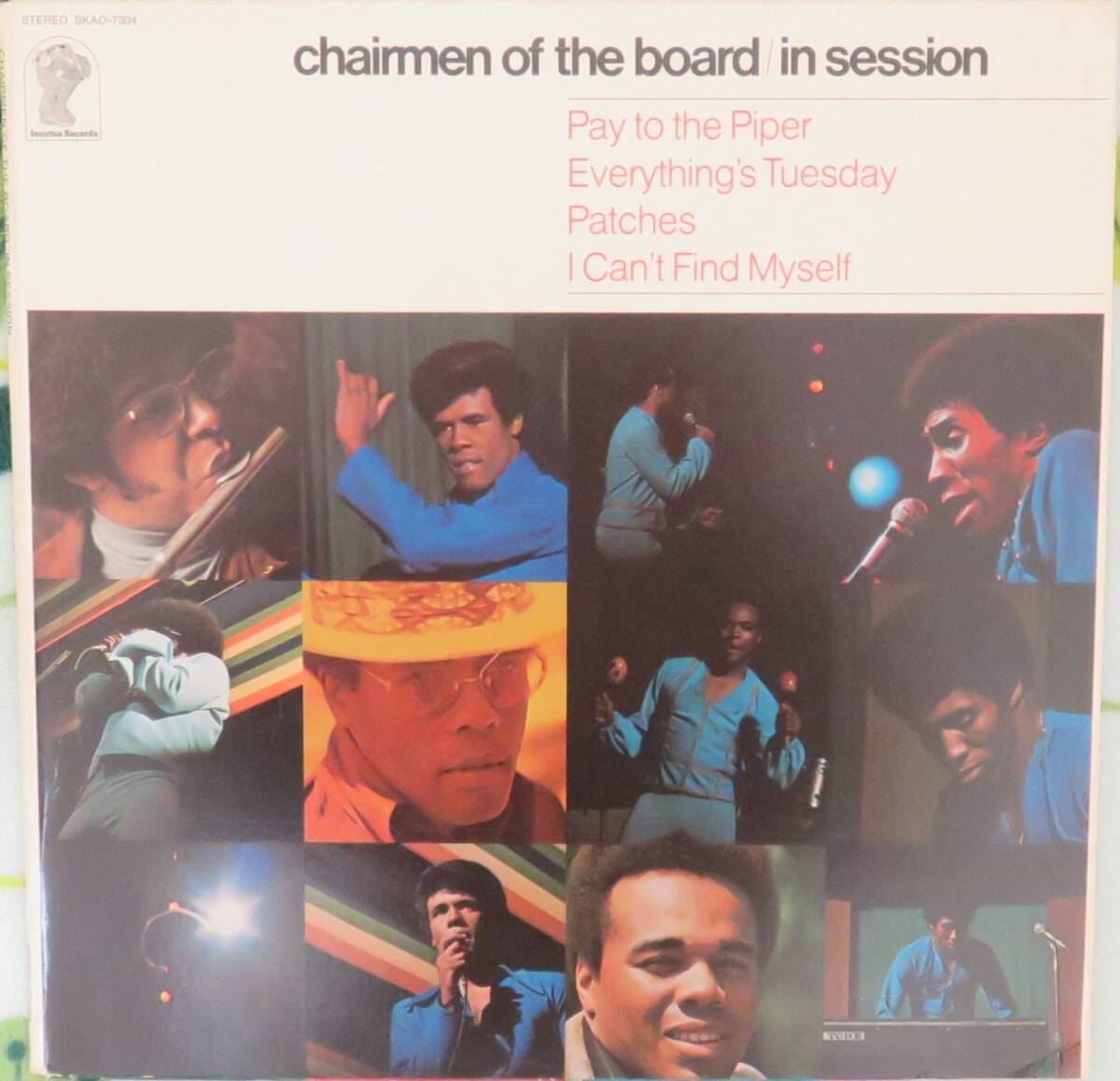 THE　CHAIRMEN　OF　THE　BOARD／IN　SESSION（INVICTUS　7304）　USオリジナル盤　_画像1