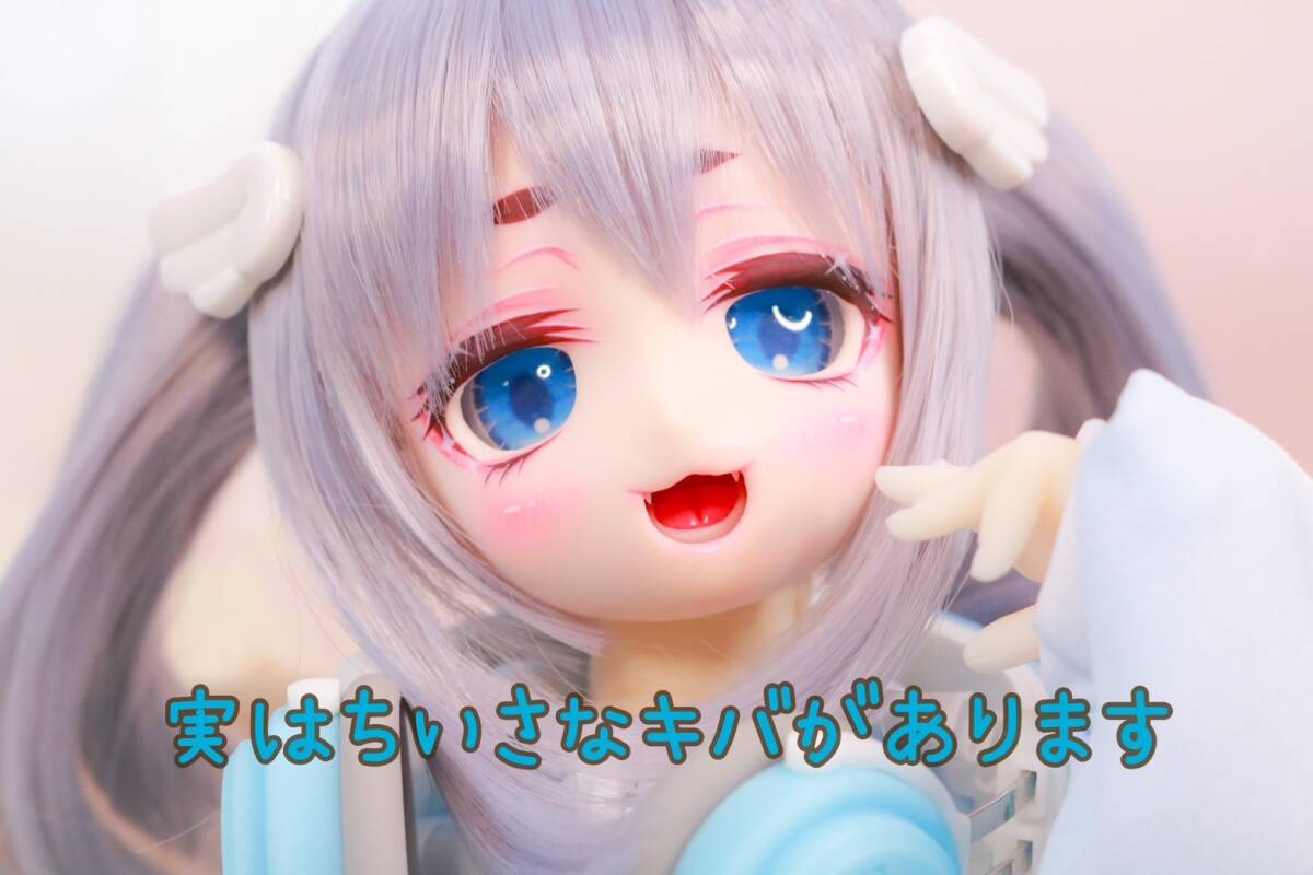 ぴちぱちぴちん】DDH-29カスタムヘッド セミホワイト肌※開口