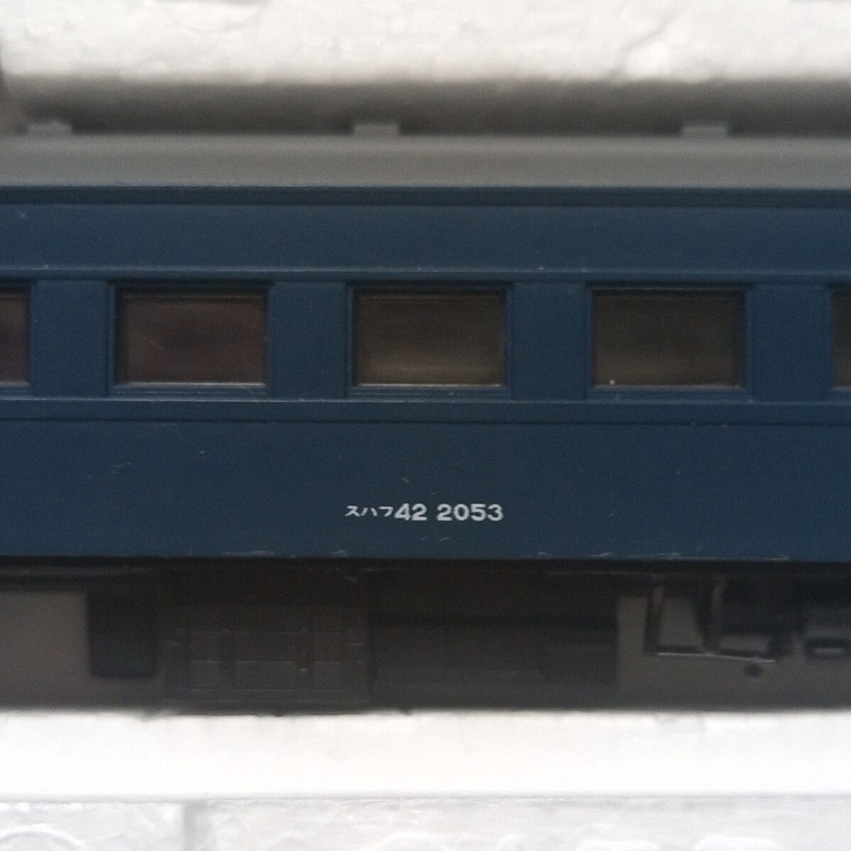 KATO 旧型客車 ブルー（2両）ジャンク スハフ42・スハ43_画像4