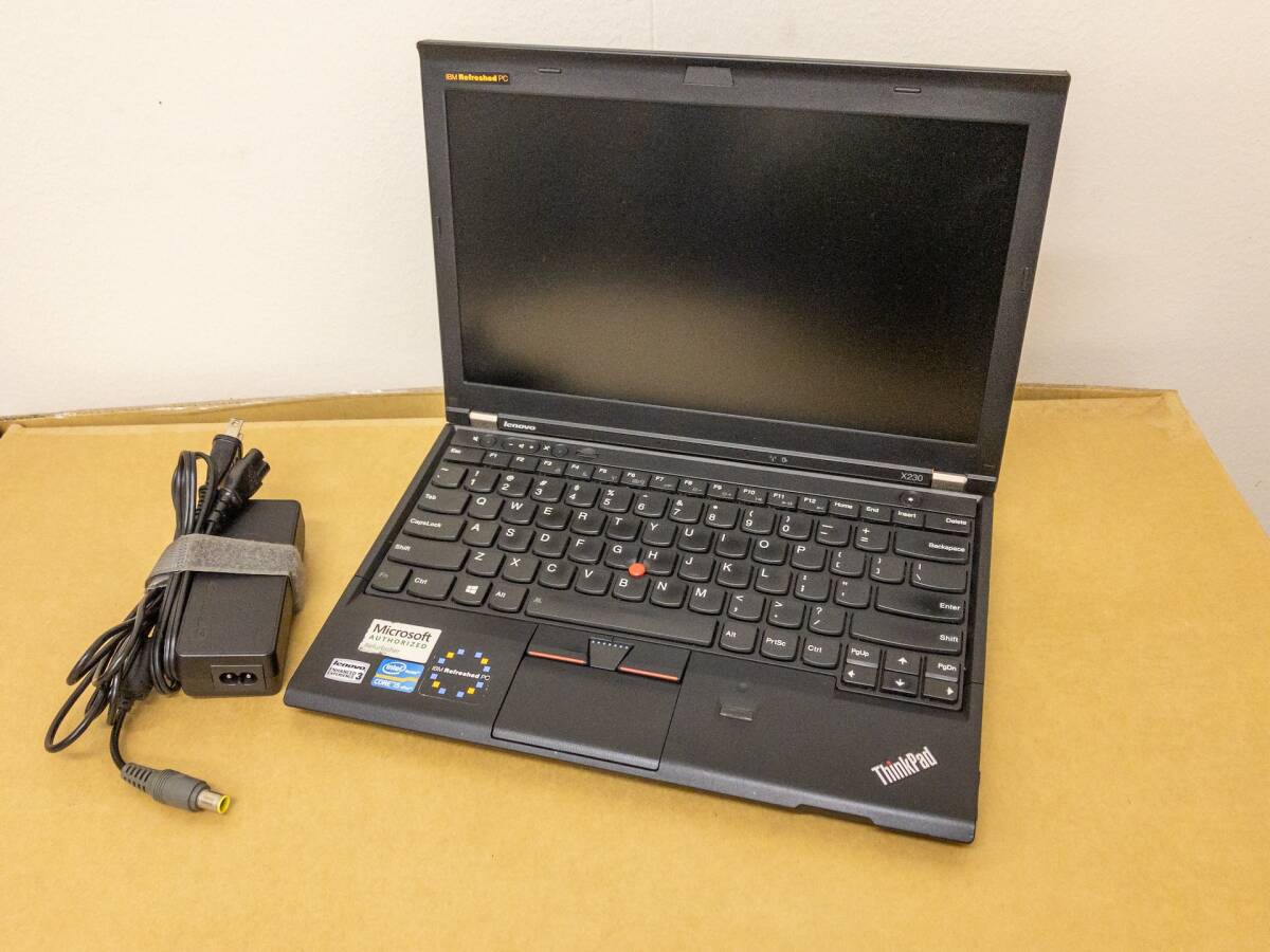 【中古】Lenovo ThinkPad X230（CPU:i5-3320M/MEM:16G/SSD:64G/USキーボード）_画像1