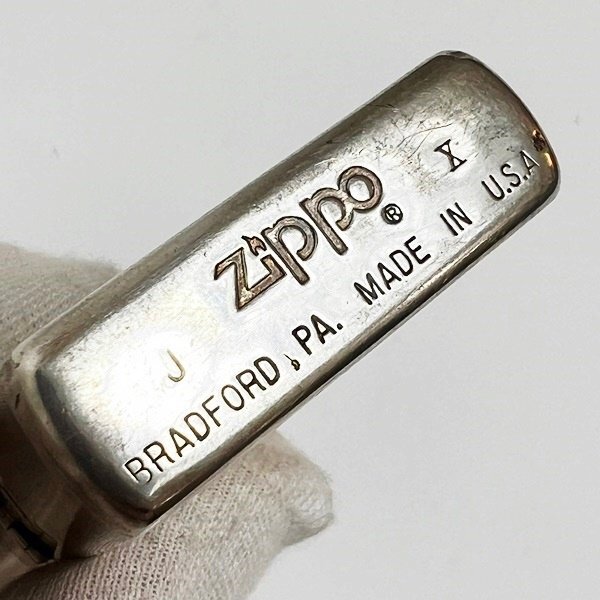 着火未確認 Zippo ジッポライター 1994 American Classic アメリカンイーグル LIMITED シルバー色 オイルライター 現状品 中古 レア HK0130_画像6