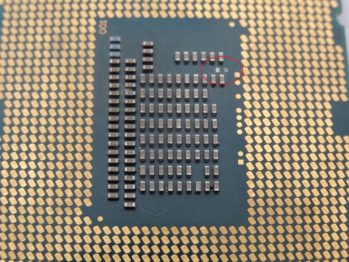 ★Intel /CPU Core i3-3240 3.40GHz 起動確認済み★5個セット！！ジャンク！！_チップ欠けあり