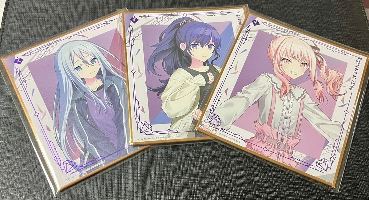 プロジェクトセカイ プロセカ セガラッキーくじ ミニ色紙 朝比奈まふゆ