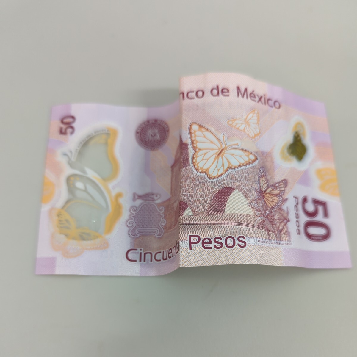 メキシコ　50ペソ　紙幣_画像2