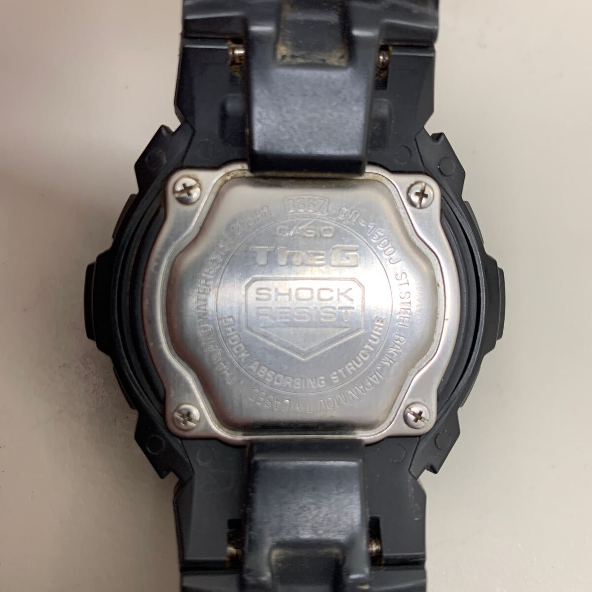 G-SHOCK カシオ THE G GW-1500J ジーショック タフソーラー 通電確認 動作未確認の画像2