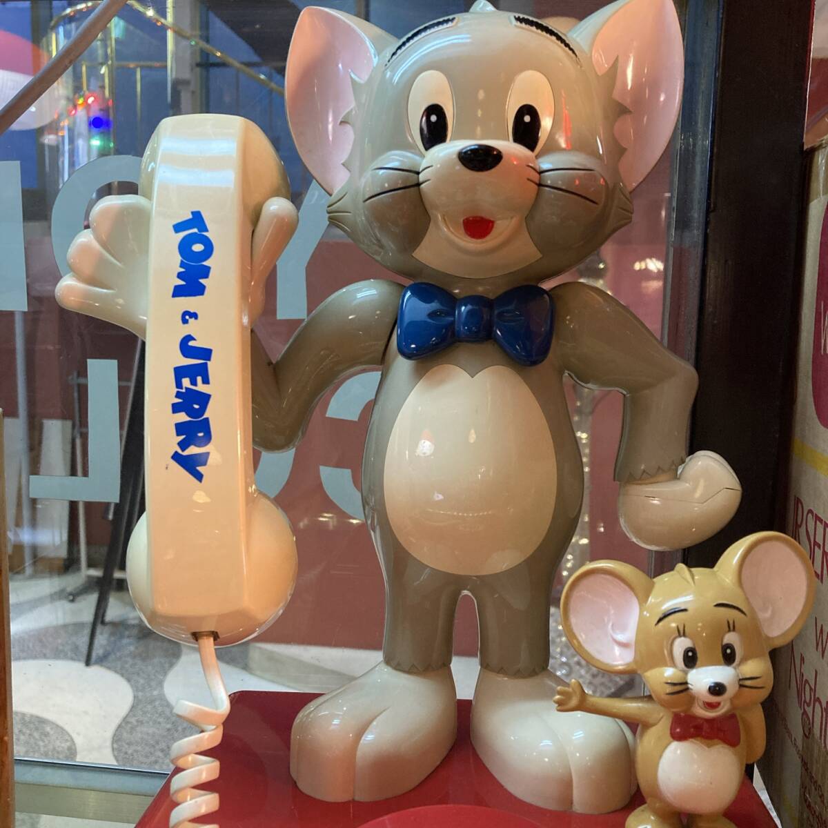 9520円 ヴィンテージ☆TOM&JERRY 電話機☆レトロ、当時物、トム 9520円 ヴィンテージ☆TOM&JERRY 電話機☆レトロ、当時物、トム