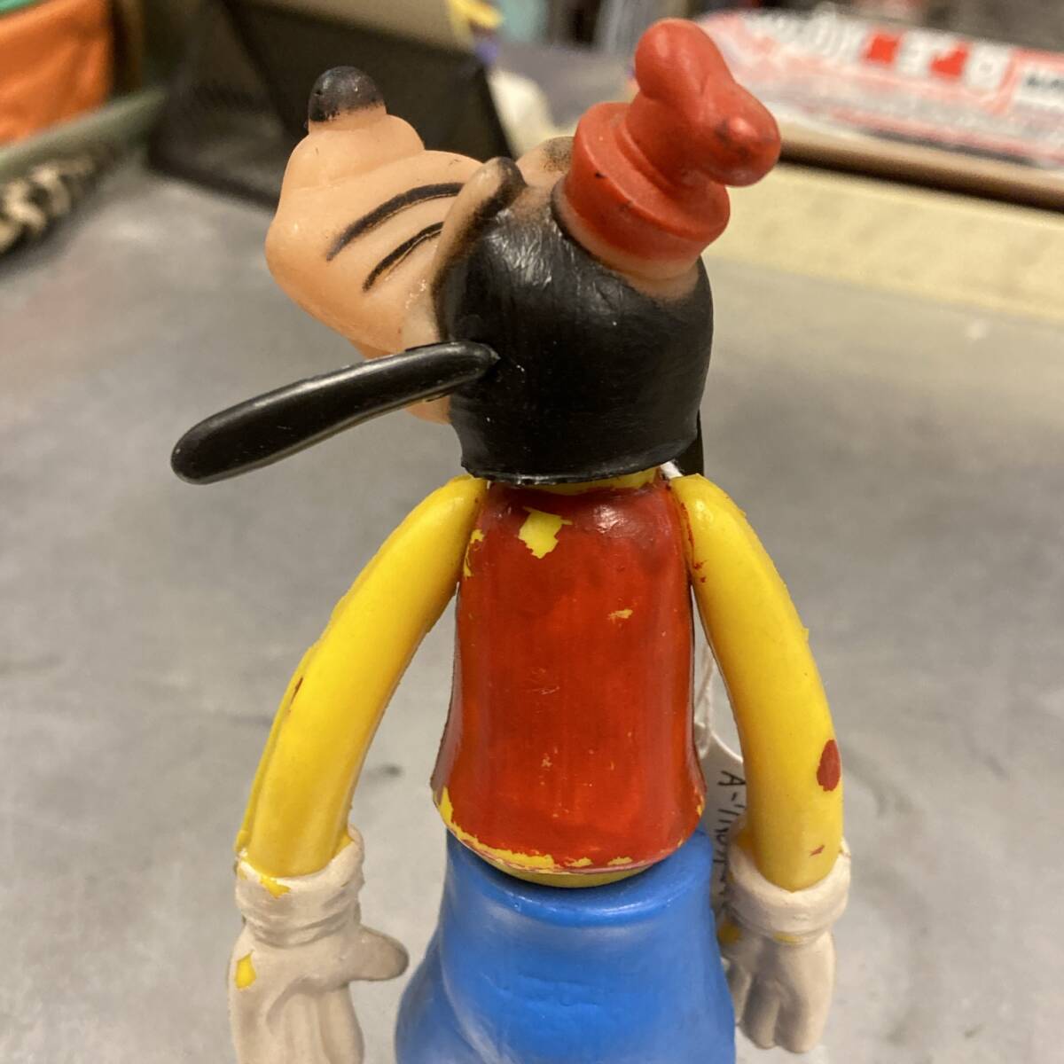  Vintage *WDP Disney Goofy figure * retro,80s