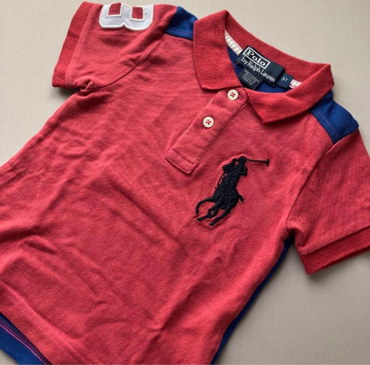 【新品タグ無し】 Ralph Lauren ポロシャツセット キッズブランドポロラルフローレン/サイズ：100