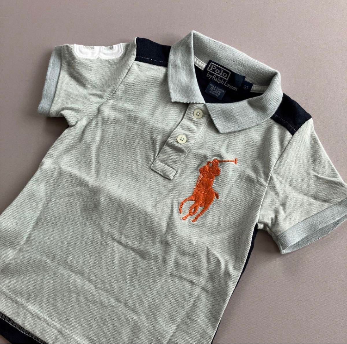 【新品タグ無し】 Ralph Lauren ポロシャツセット キッズブランドポロラルフローレン/サイズ：100