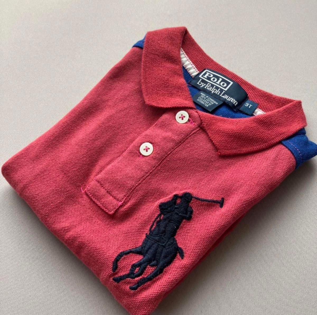 【新品タグ無し】 Ralph Lauren ポロシャツセット キッズブランドポロラルフローレン/サイズ：100