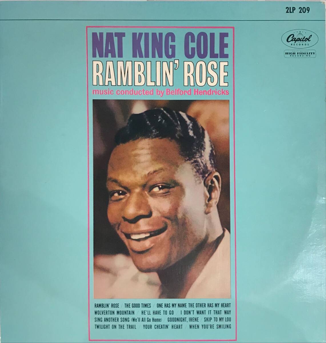 Nat King Cole Ramblin' Rose 赤盤_画像1