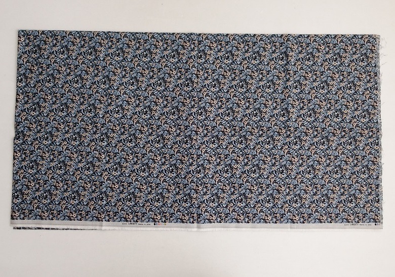 //リバティ LIBERTY *Brighton Blossom 110×200cm*ダークネイビーブルーピンクフラワー花柄布ファブリック(fa88-2308-45)【50C42】_画像2