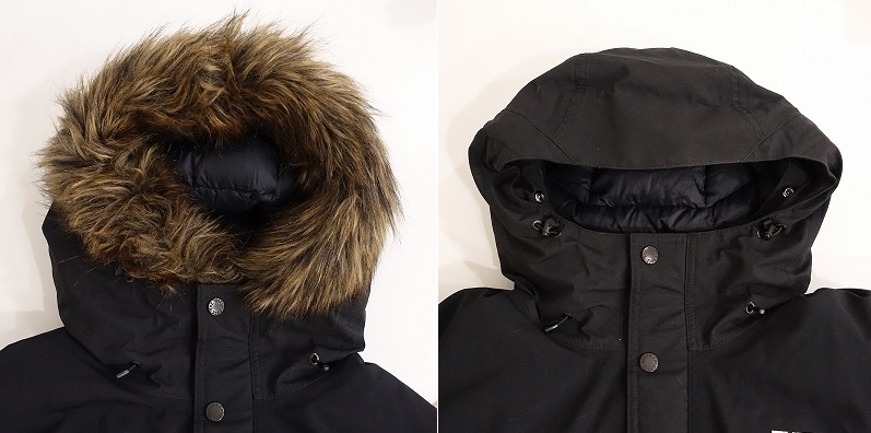 //【メンズ/定価7.9万】ザノースフェイス THE NORTH FACE *MOUNTAIN DOWN COAT*Mブラックファーフードメンズ(jk2-2402-200)【50C42】_画像5