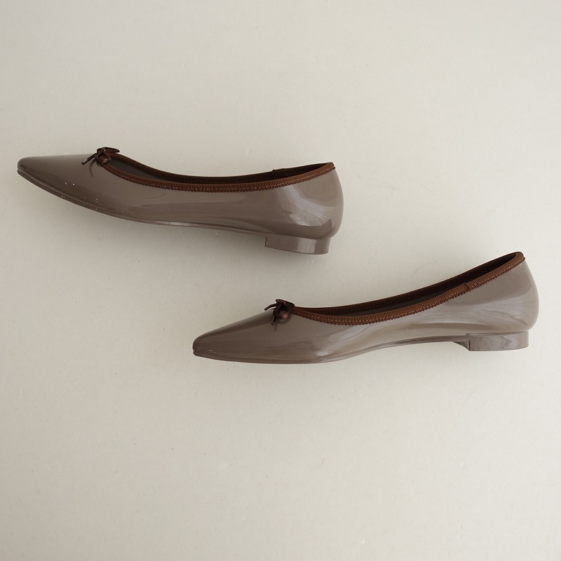 //[ beautiful goods ] ton pa Ray toTEMPERATE *po Inte do Flat pumps 40/24* ballet shoes 0224(sh10-2402-27)[01C42a]