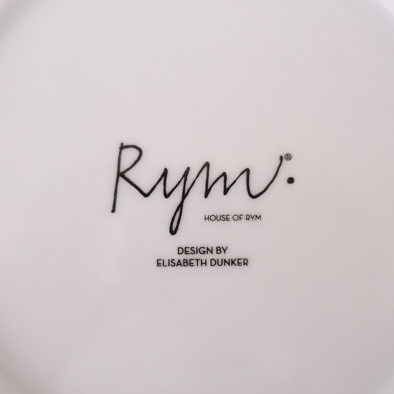 //【北欧】ハウスオブリュム House of Rym *Leaves プレート 22cm イエロー*【陶器】北欧(wa85-2402-121)【22C42】_画像8