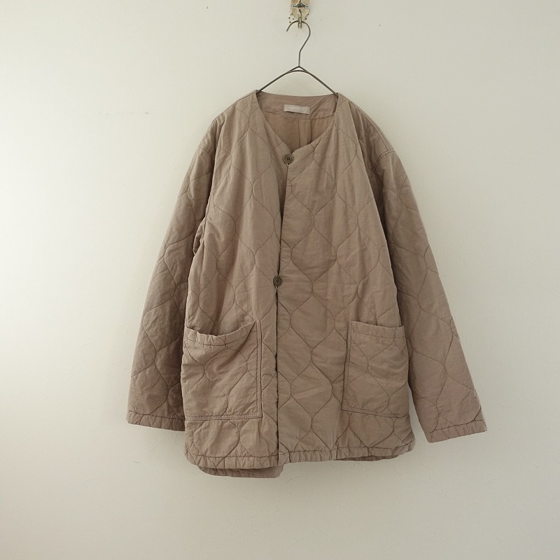 【メンズ/定価3.9万】ネストローブ nest Robe CONFECT *コットンラミーキルティングライナーブルゾン*4(jk1-2403-101)【82C42a】_画像1