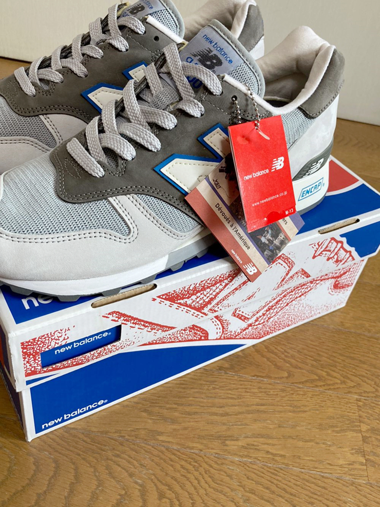 【新品/タグ付き】送料無料! 希少! NEW BALANCE ニューバランス M1300TT アメリカ製 MADE IN USA 28.5cm 人気完売品 light gray 薄灰色 の画像3