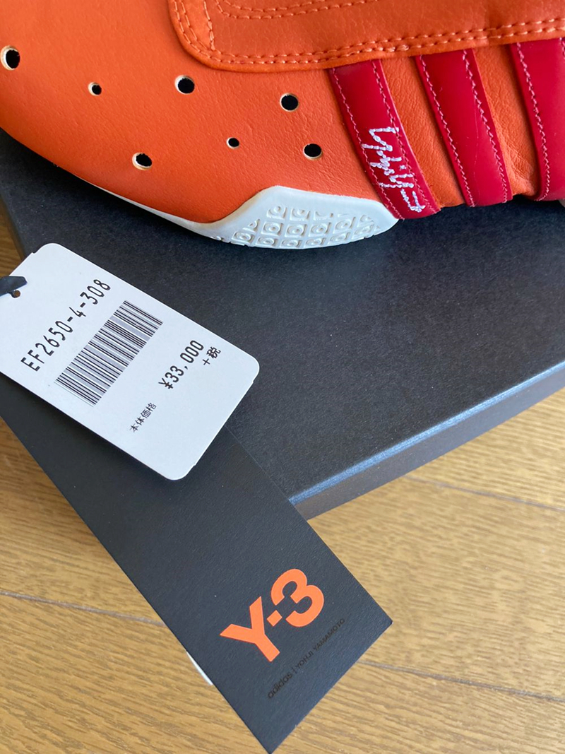 新品/タグ有り】定価36300円 adidas アディダス Y-3 REGU 山本 新品/タグ有り】定価36300円 adidas アディダス Y-3 REGU 山本