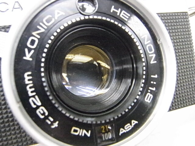 e11373　KONICA EYE 2/HEXANON 1:1.8 f=32mm コニカ レンジファインダー ジャンク品_画像7