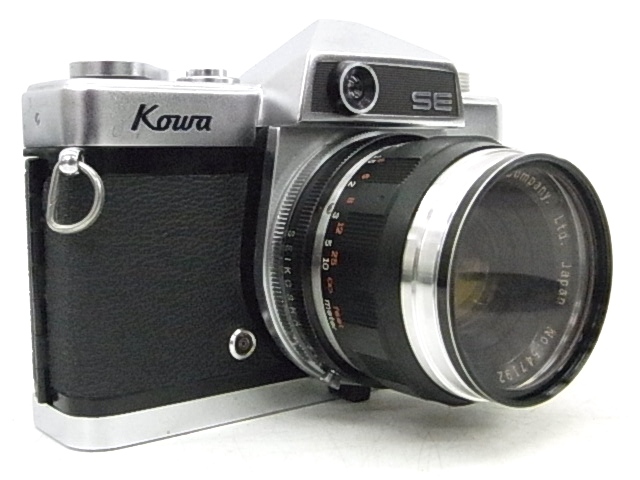 e11375　KOWA SE/1:1.9 f=50mm コーワ フィルムカメラ ジャンク品_画像2
