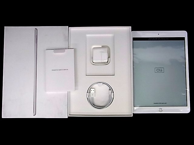 e11419 iPad 第7世代 Wi-Fi+Cellular 32GB A2198 ホワイト 動作確認済 初期化済 元箱の画像9