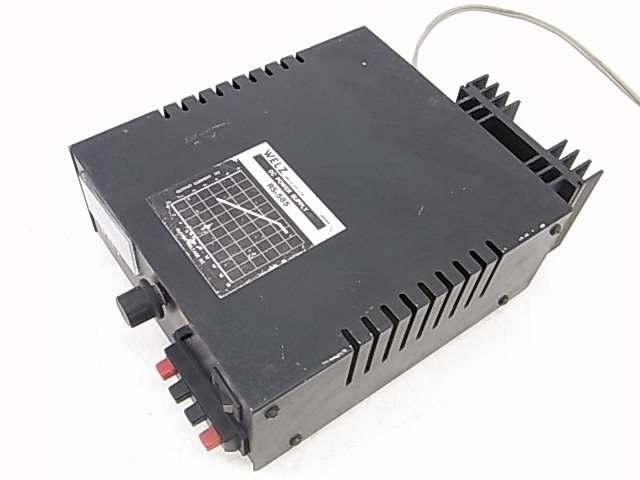 e11289 WELZ RS-585 DC安定化電源 通電確認済の画像4